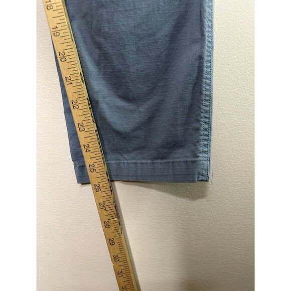 Eddie Bauer Pants Womens Blue Pockets Hiking Utility Active Size 10 - Picture 5 of 9